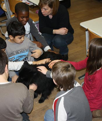 Mittelspitz Snoopy zum Alten Feuerwehrturm in der Grundschule